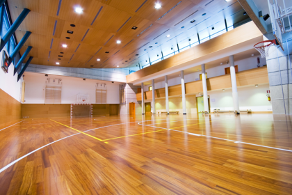 篮球场馆安装运动木地板要注意以下6个方面