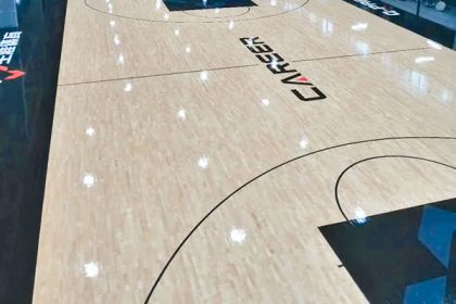三人篮球用的是什么地板，软质拼装地板符合场地要求吗？