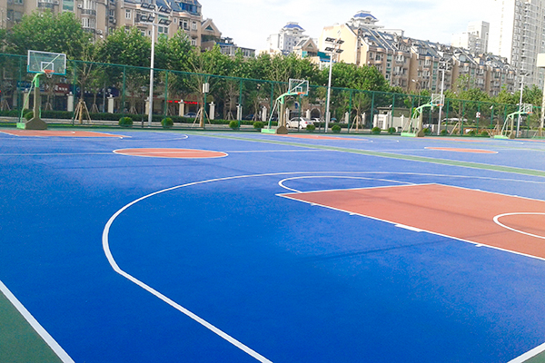 篮球场地为何要选择悬浮式拼装地板?