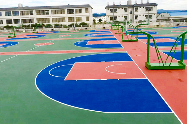 室外篮球场建设材料可以选择这两种！